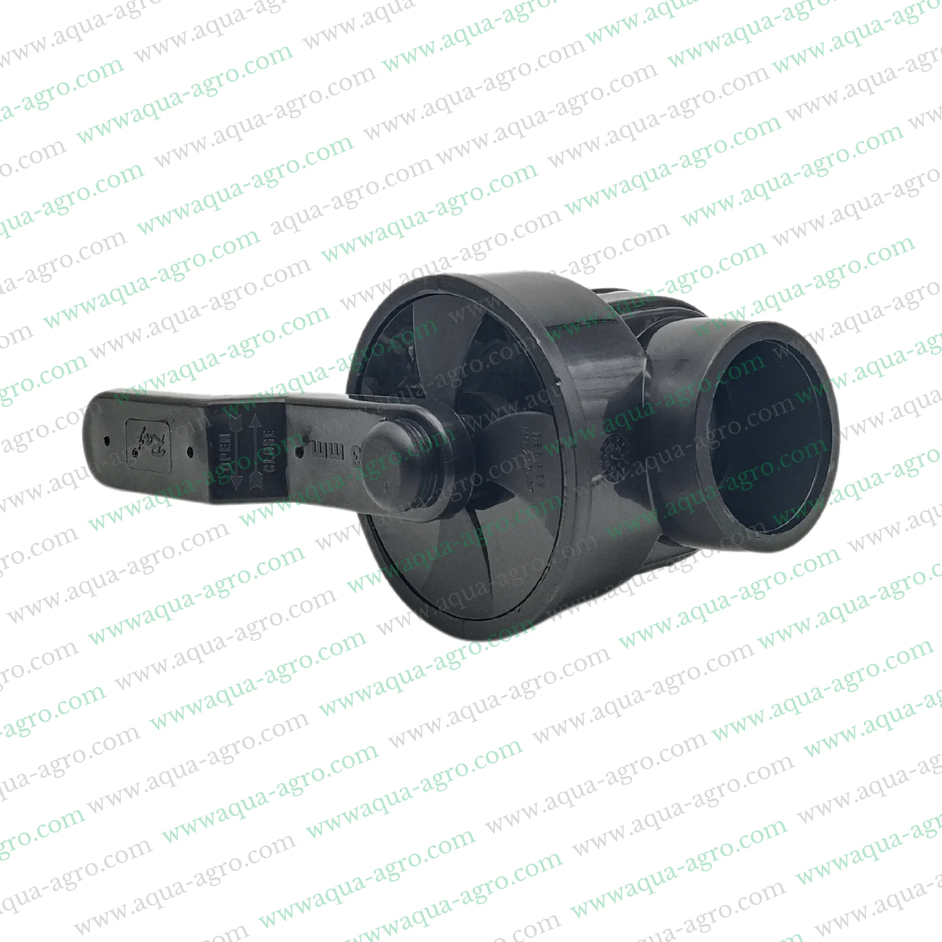 RAJ - Ball Valve - Plastic - Pp - Moulded - 2 inch (63mm) - Plain End - Socket