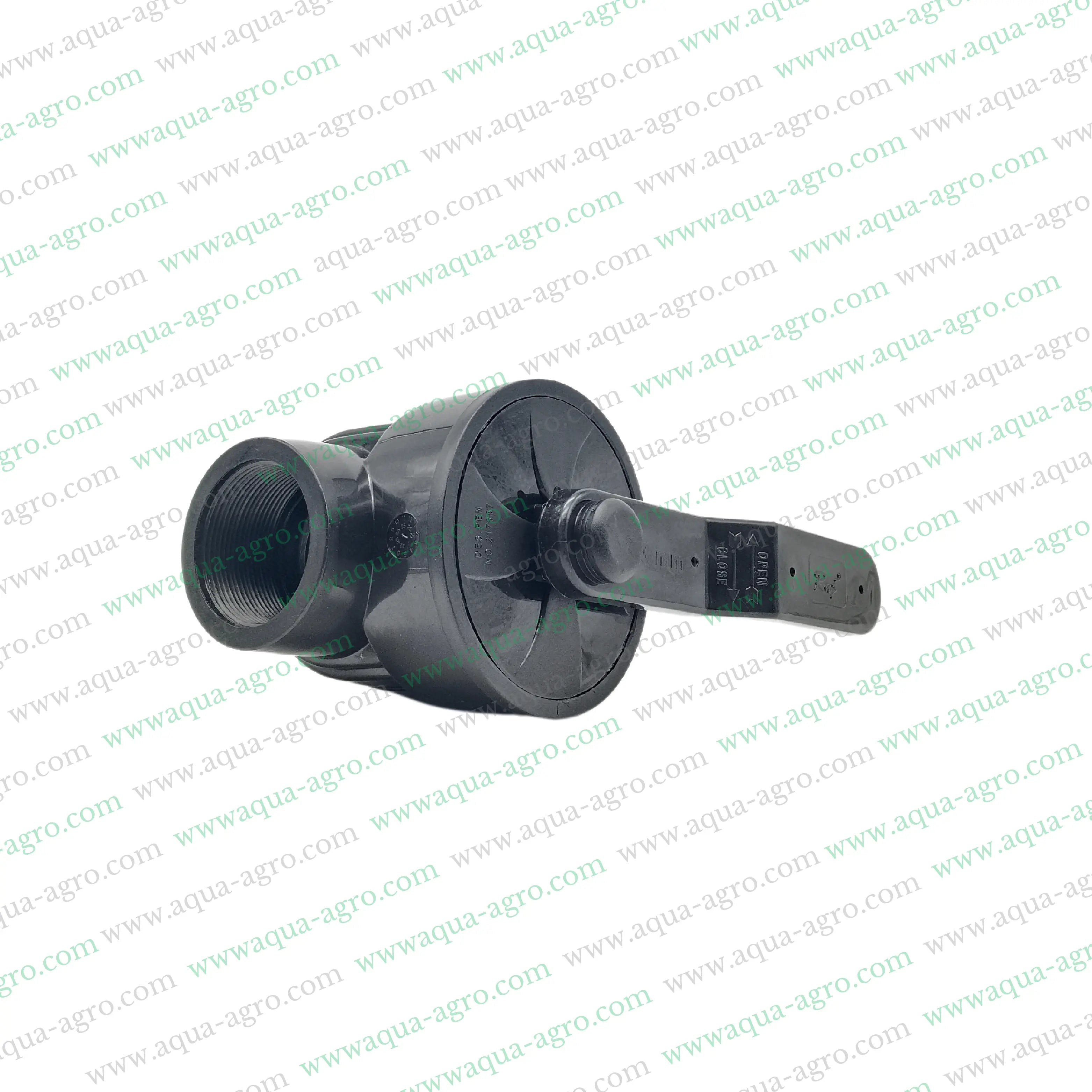 Ball Valve,Plastic Ball Valve,PP Moulded Valve,2 Inch Ball Valve,63mm Ball Valve,Threaded Ball Valve,Ball Valve for Irrigation,fxf Ball Valve