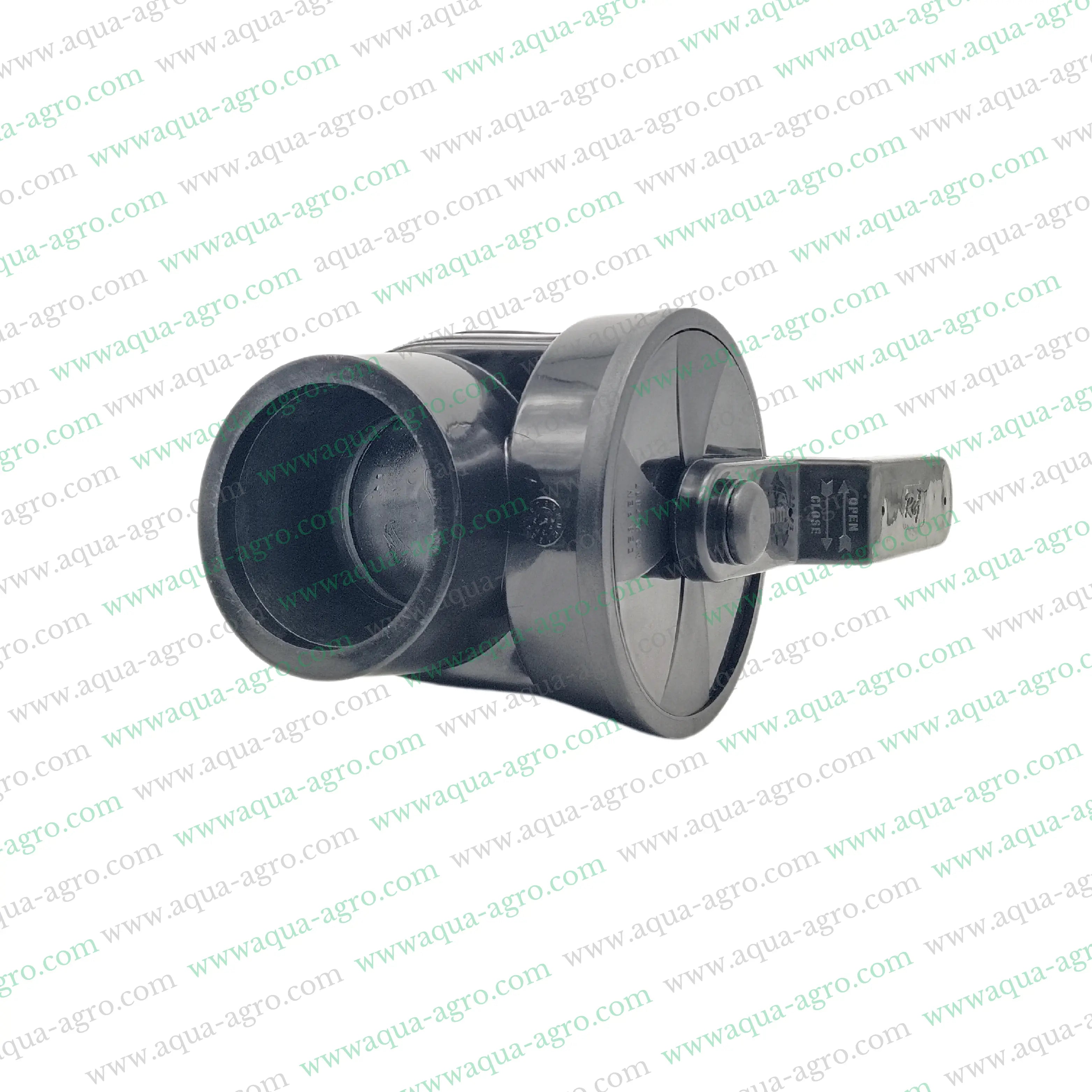 RAJ - Ball Valve - Plastic - Pp - Moulded - 3 inch (90mm) - Plain End - Socket