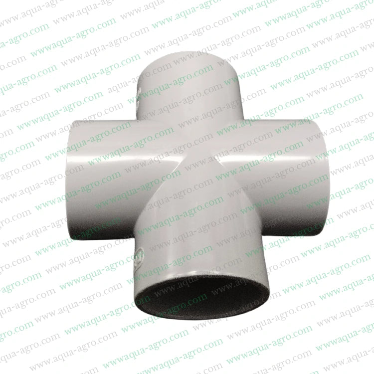 Equal cross tee,4-way tee fitting,1.5 inch PVC pipe,50mm PVC pipe fittings,Molded PVC pipe fittings