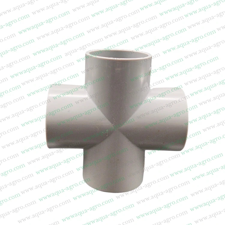 Equal cross tee,4-way tee fitting,1.5 inch PVC pipe,50mm PVC pipe fittings,Molded PVC pipe fittings