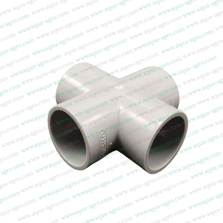 Raksha PVC pipe accessories,PVC pipe fittings,Equal cross tee 4 way,1 inch PVC pipe fitting,32mm PVC pipe fitting