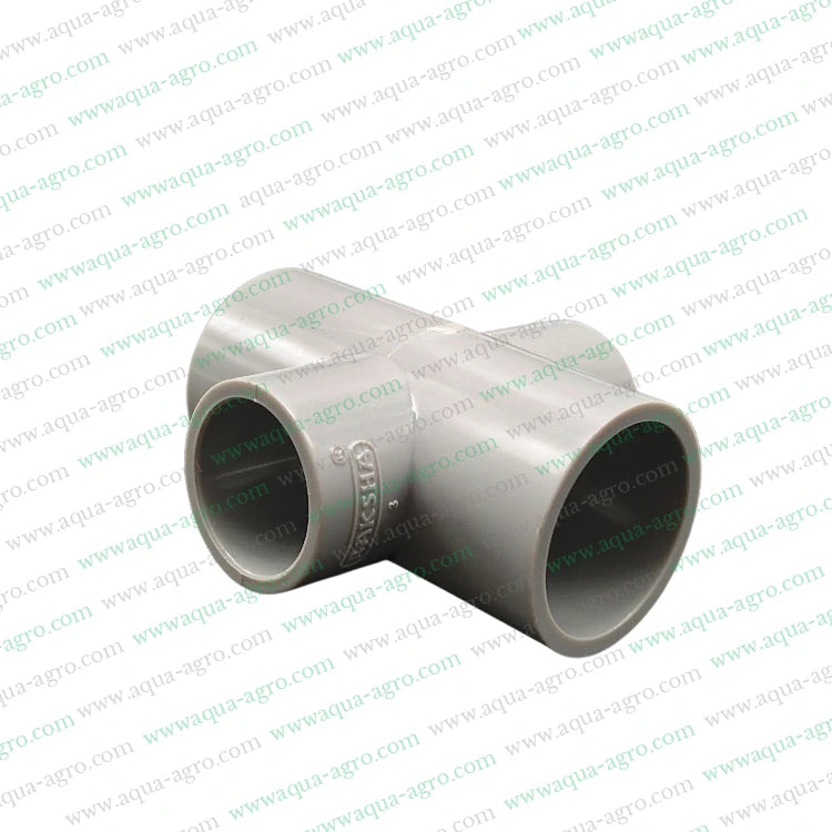 PVC pipe fittings,Reducer cross tee,4-way tee,1-inch 32mm pipe,0.75-inch 25mm pipe