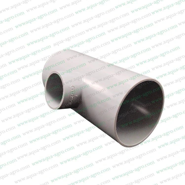 PVC Reducer Cross,75mm to 40mm Pipe Fittings,PVC Accessories for Plumbing,Heavy-Duty PVC Fittings,Plumbing Cross Tee