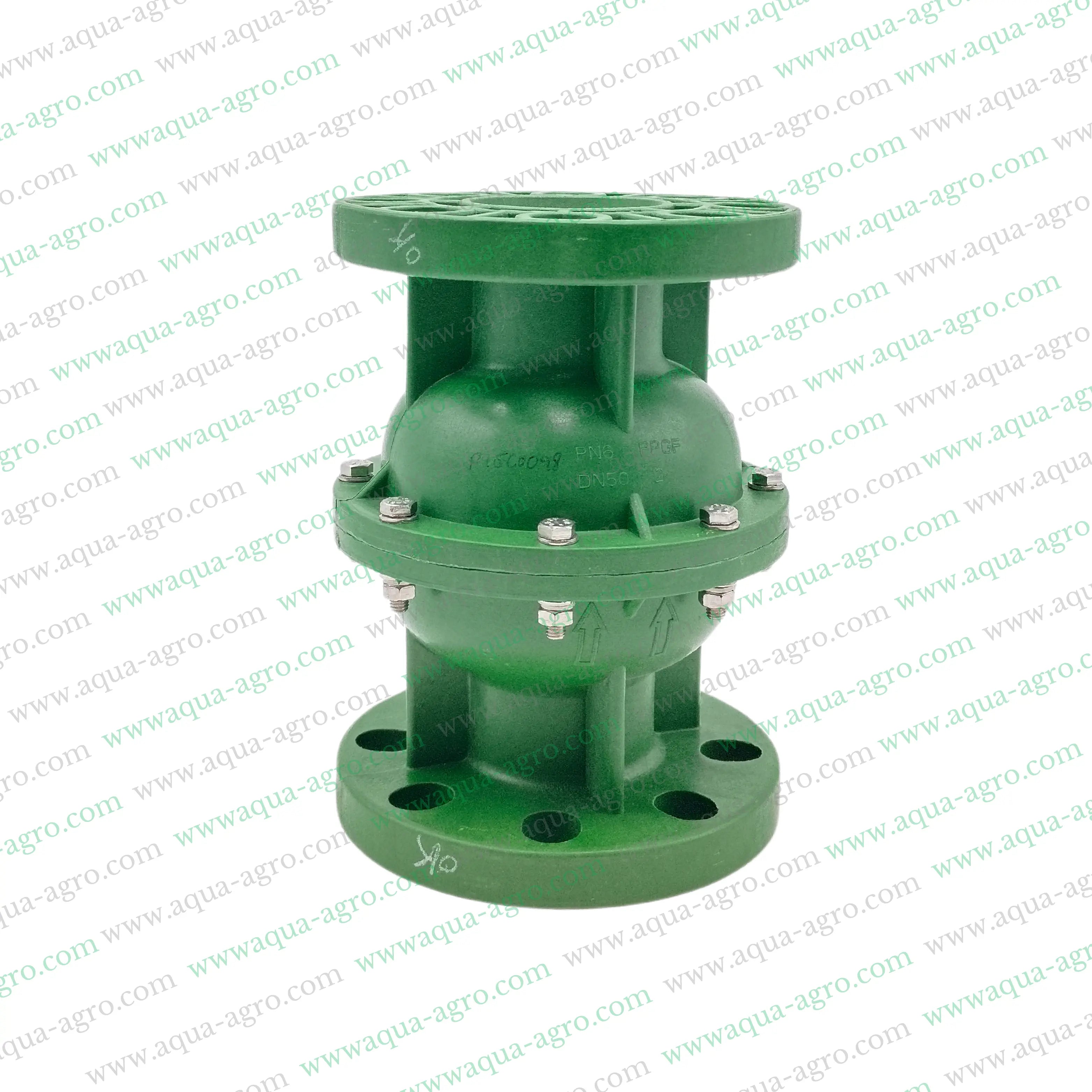 Non-return valve (NRV),Plastic ball check valve,2 inch valve,63mm check valve,Double union valve,Threaded end valve,Ball check valve,Spring Ball Valve