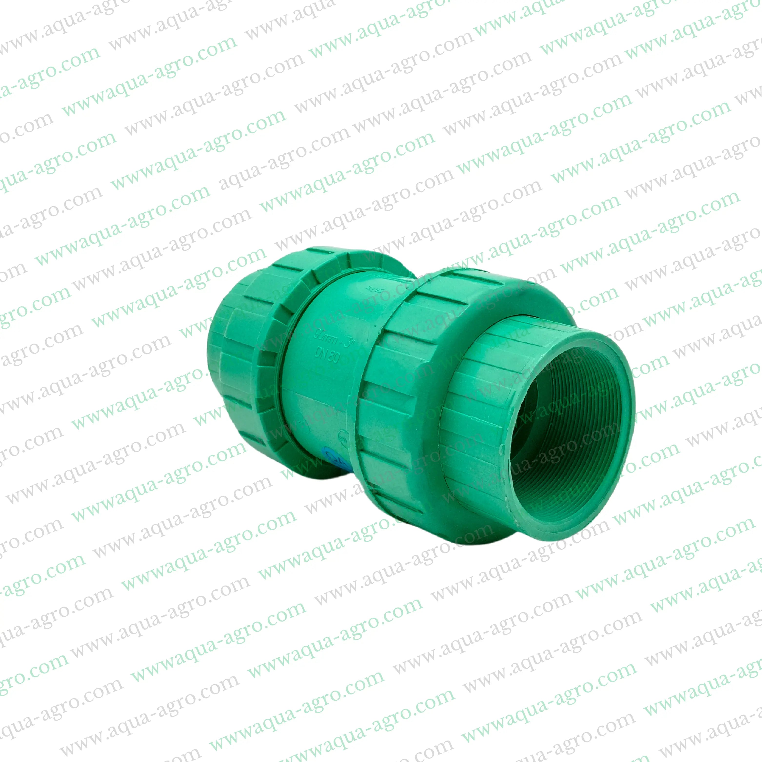 Non-return valve (NRV),Plastic ball check valve,3 inch valve,90mm check valve,Double union valve,Threaded end valve,Ball check valve,Spring Ball Valve