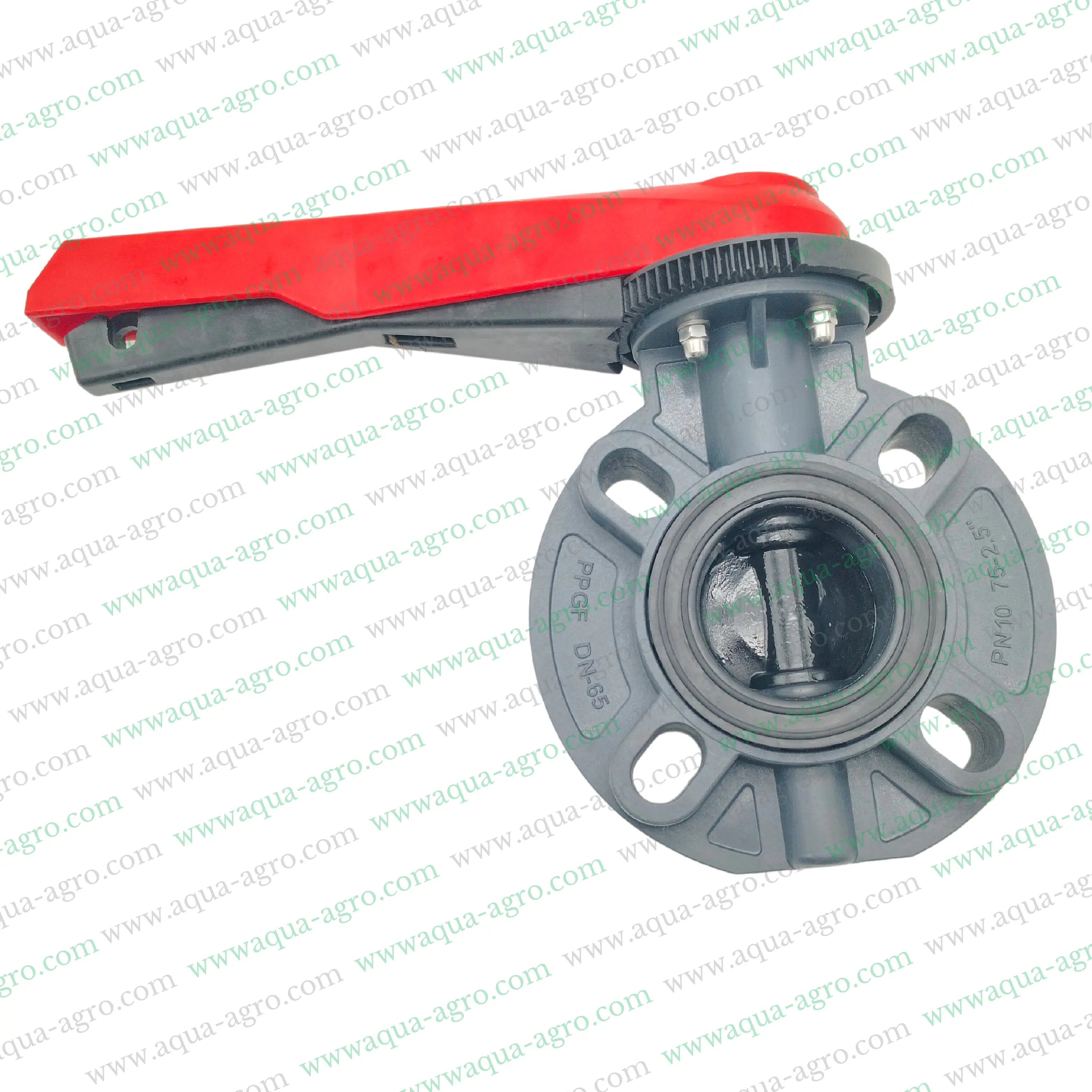 RAVANDS | Valves - Butterfly Valves - Plastic - PVC body with Plastic disc - 2.5 inch (75mm) - PBFV-75