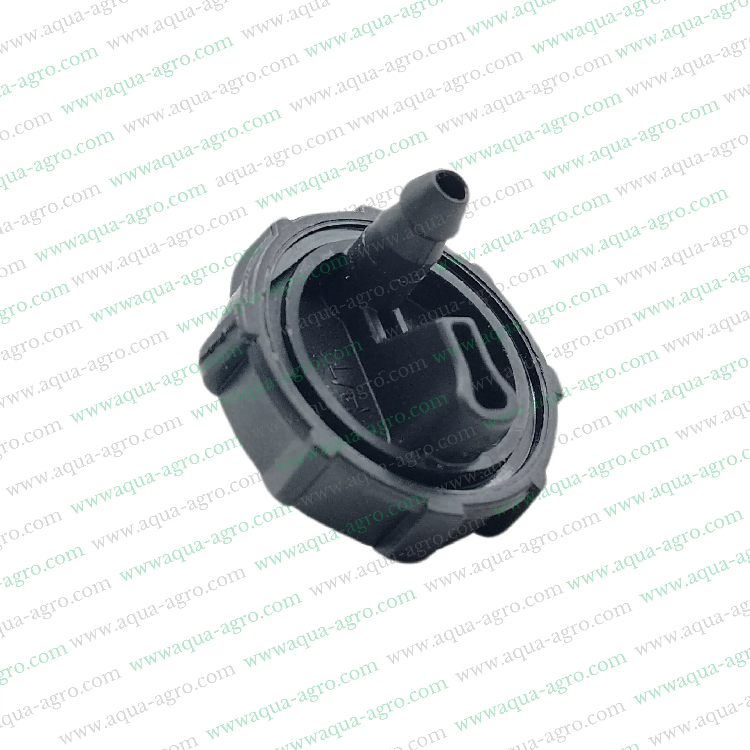 RIVULIS - Drip Emitter - Non-pc - 4 LPH - E-1000 - Openable Dripper - Class-B - [ISI] - Barb outlet - Black colour