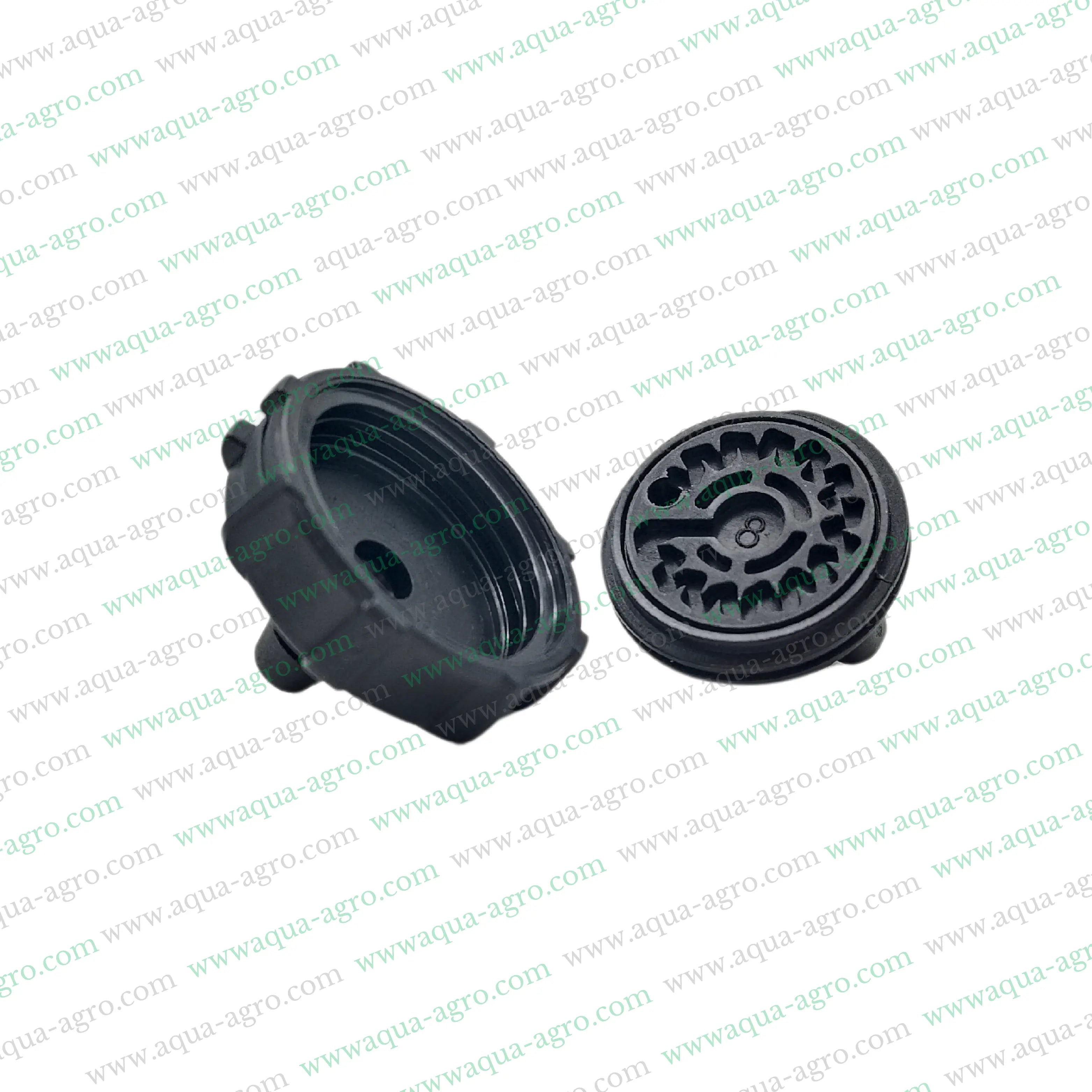 RIVULIS - Drip Emitter - Non-pc - 4 LPH - E-1000 - Openable Dripper - Class-B - [ISI] - Barb outlet - Black colour