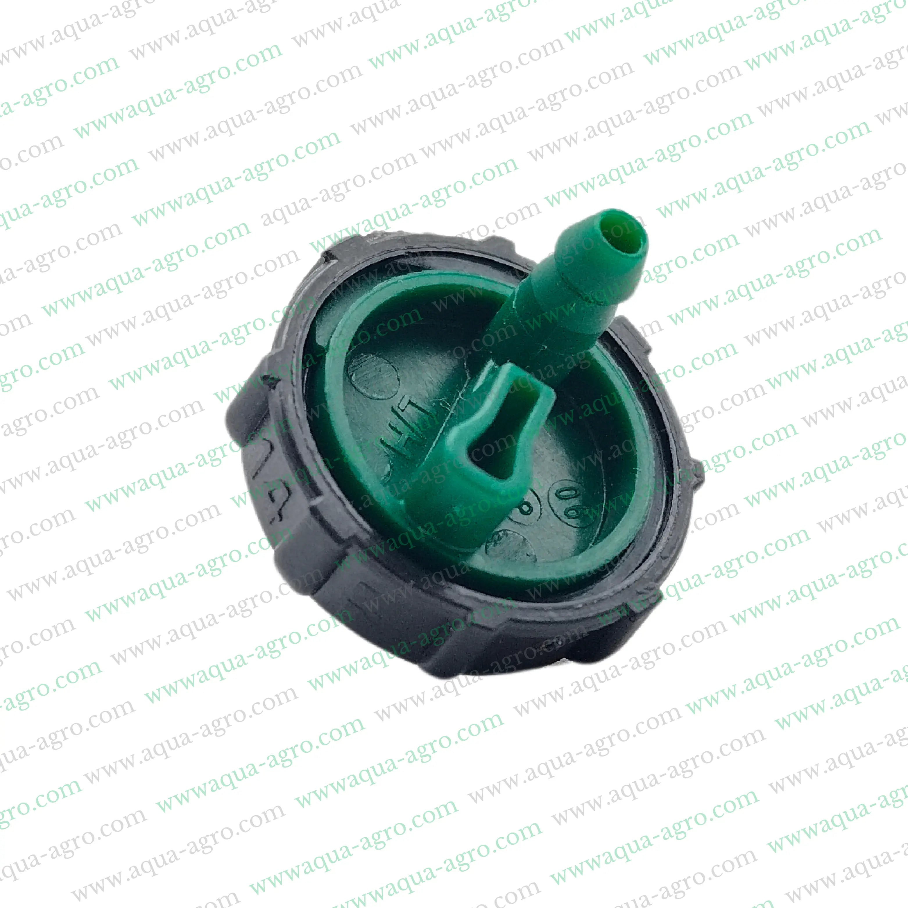 RIVULIS - Drip Emitter - Non-pc - 8 LPH - E-1000 - Openable Dripper - Class-B - [ISI] - Barb outlet - Green colour