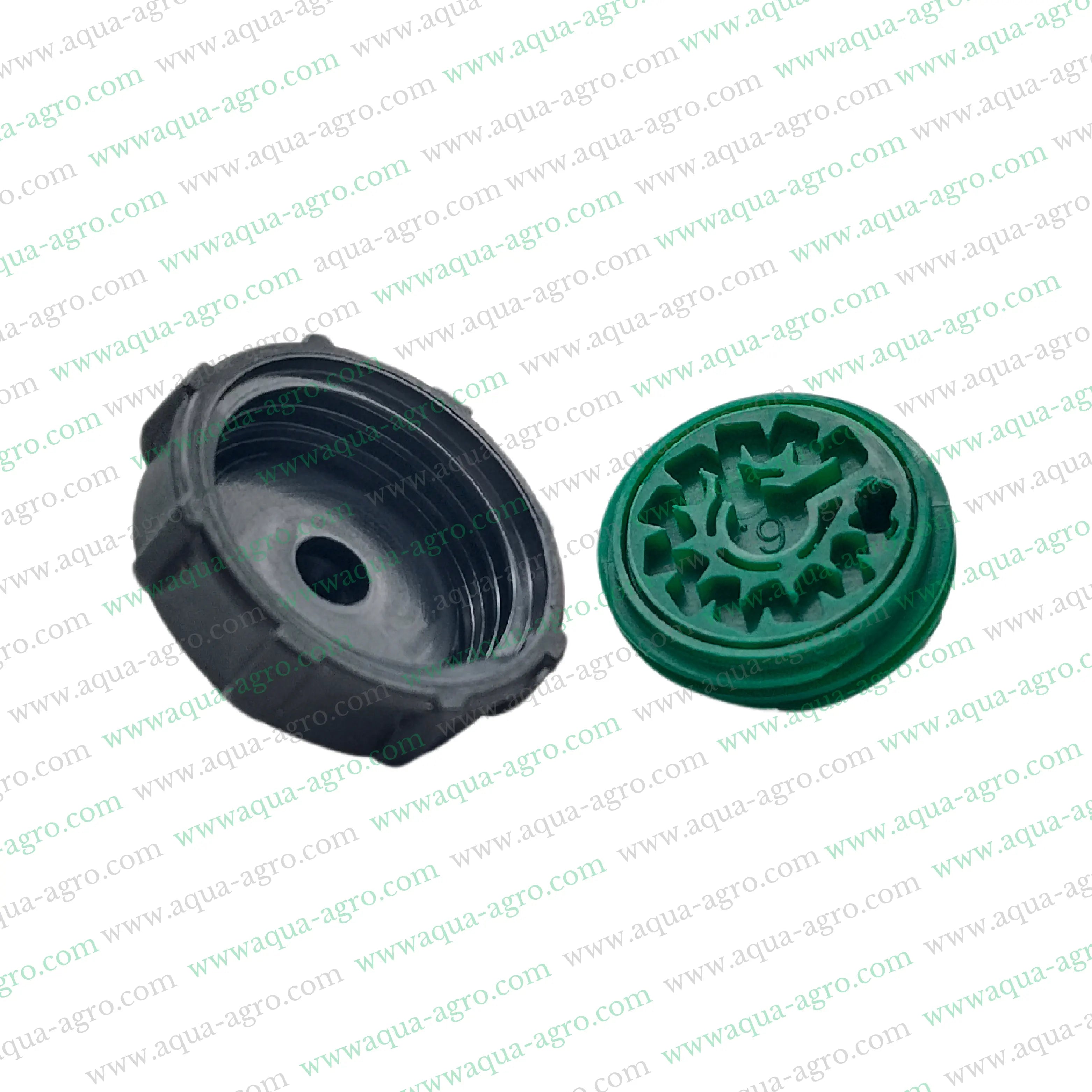 RIVULIS - Drip Emitter - Non-pc - 8 LPH - E-1000 - Openable Dripper - Class-B - [ISI] - Barb outlet - Green colour