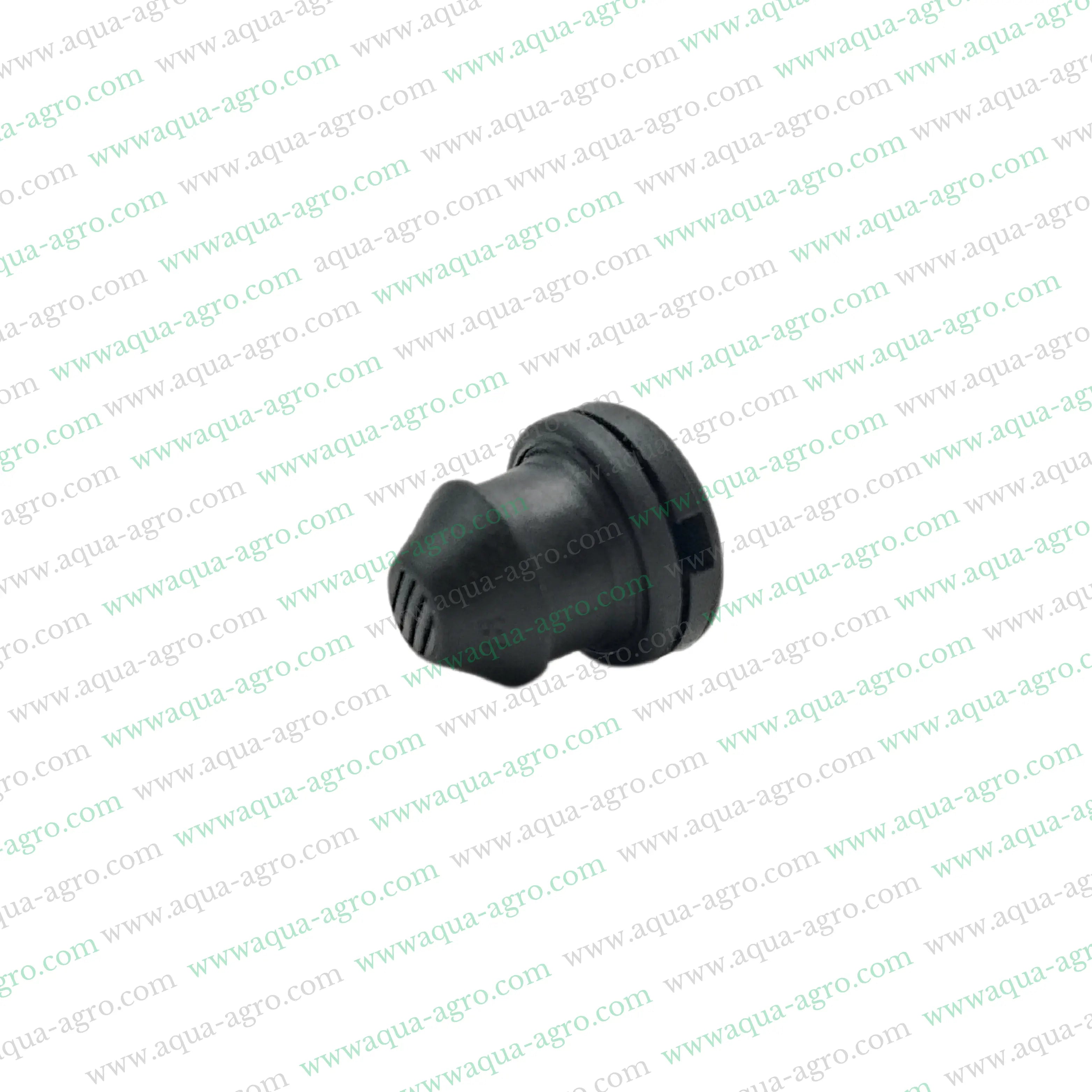 RIVULIS - Drip Emitter - Pressure Compensated (pc) - 2.3 LPH - Katif - Sealed Dripper - Side Outlet - Balck Colour