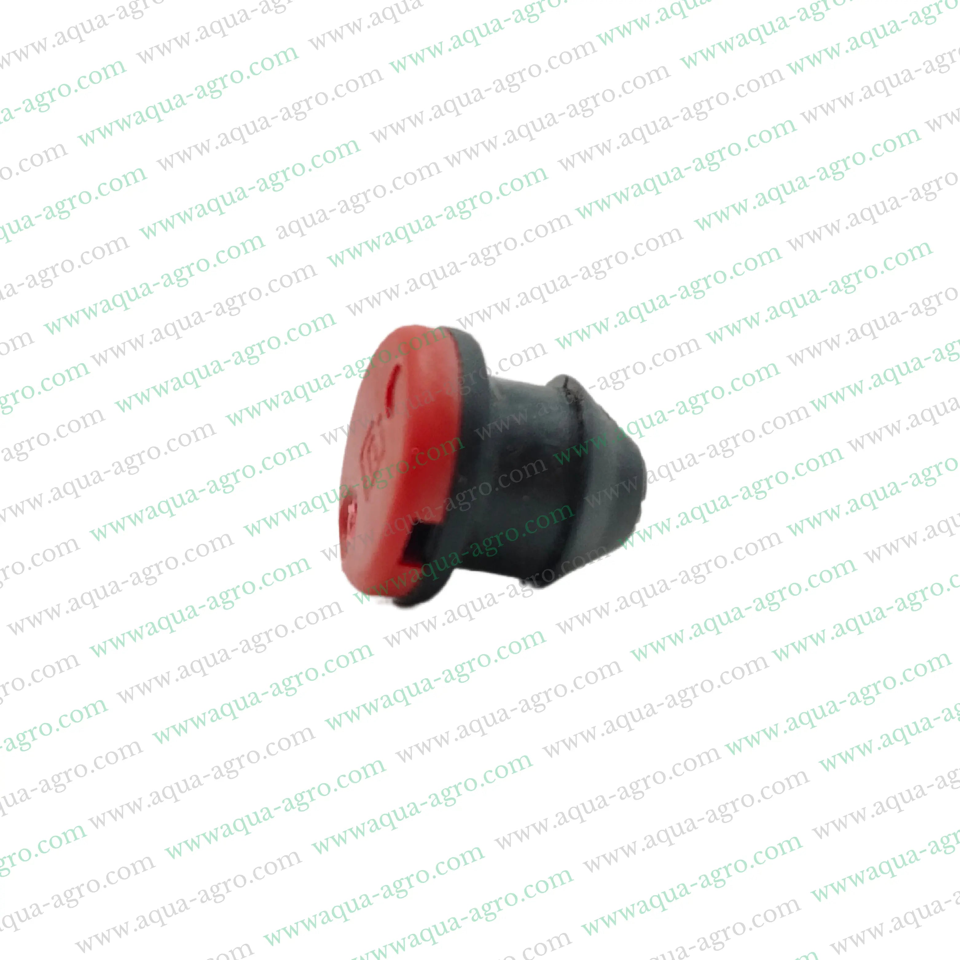 RIVULIS - Drip Emitter - Pressure Compensated (pc) - 3.75 LPH - Katif - Sealed Dripper - Side Outlet - Red Colour