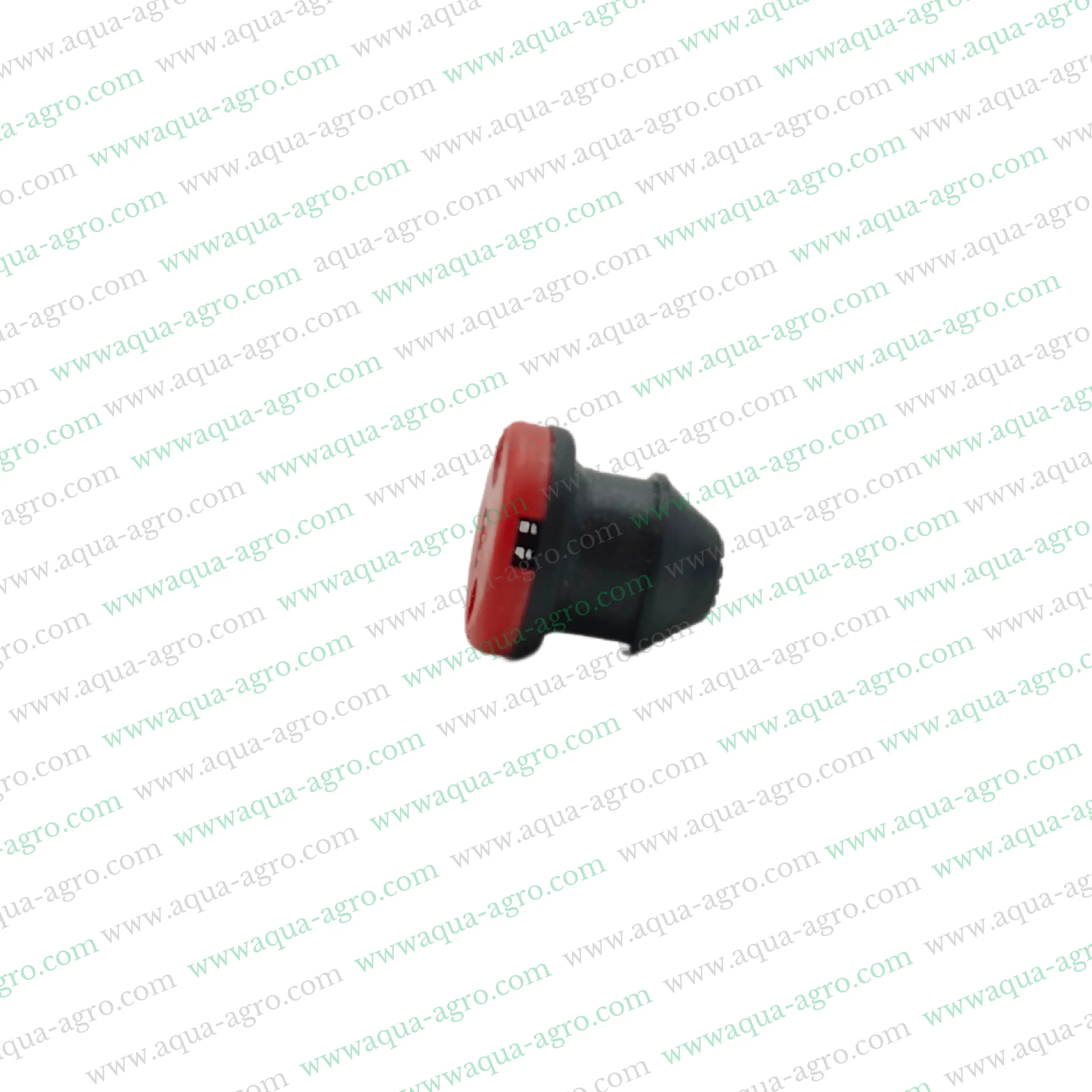 RIVULIS - Drip Emitter - Pressure Compensated (pc) - 3.75 LPH - Katif - Sealed Dripper - Side Outlet - Red Colour