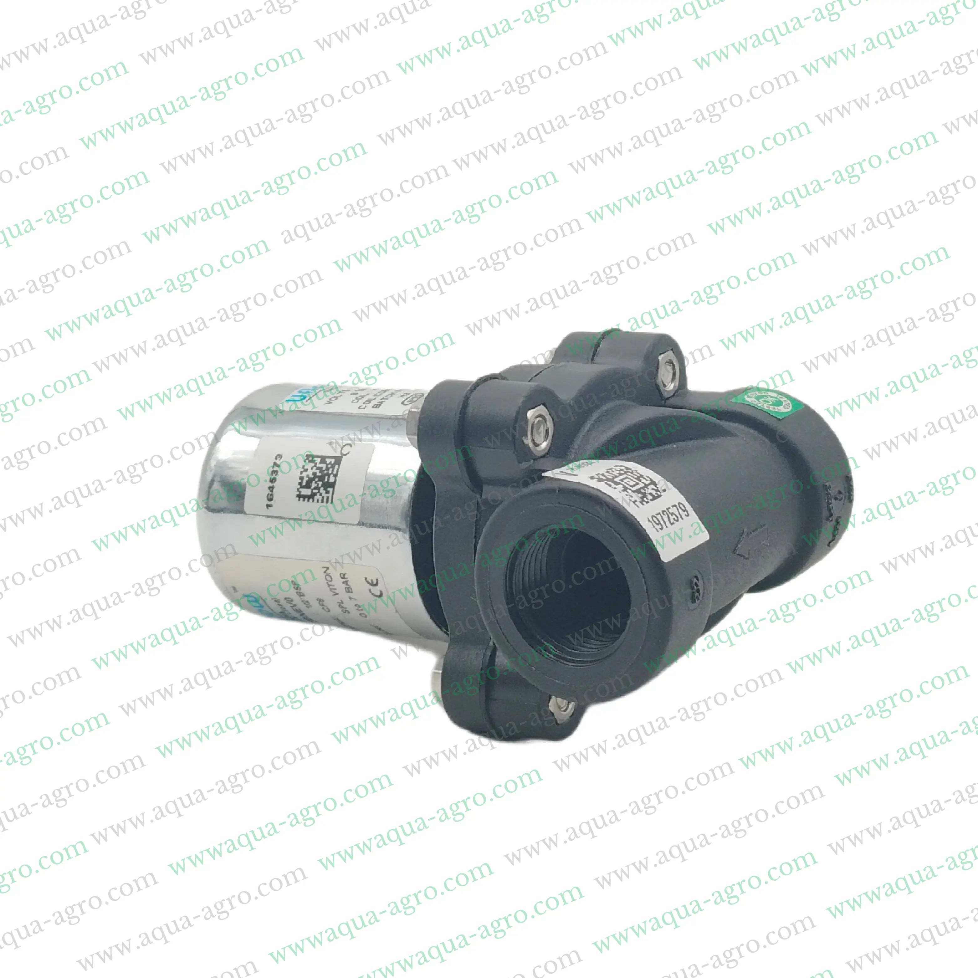 U-FLOW - Irrigation - Automation - Solenoid Valve - Plastic body - 24 VAC Coil - 0.5 inch (20MM) (F-THD) - with FLow Control