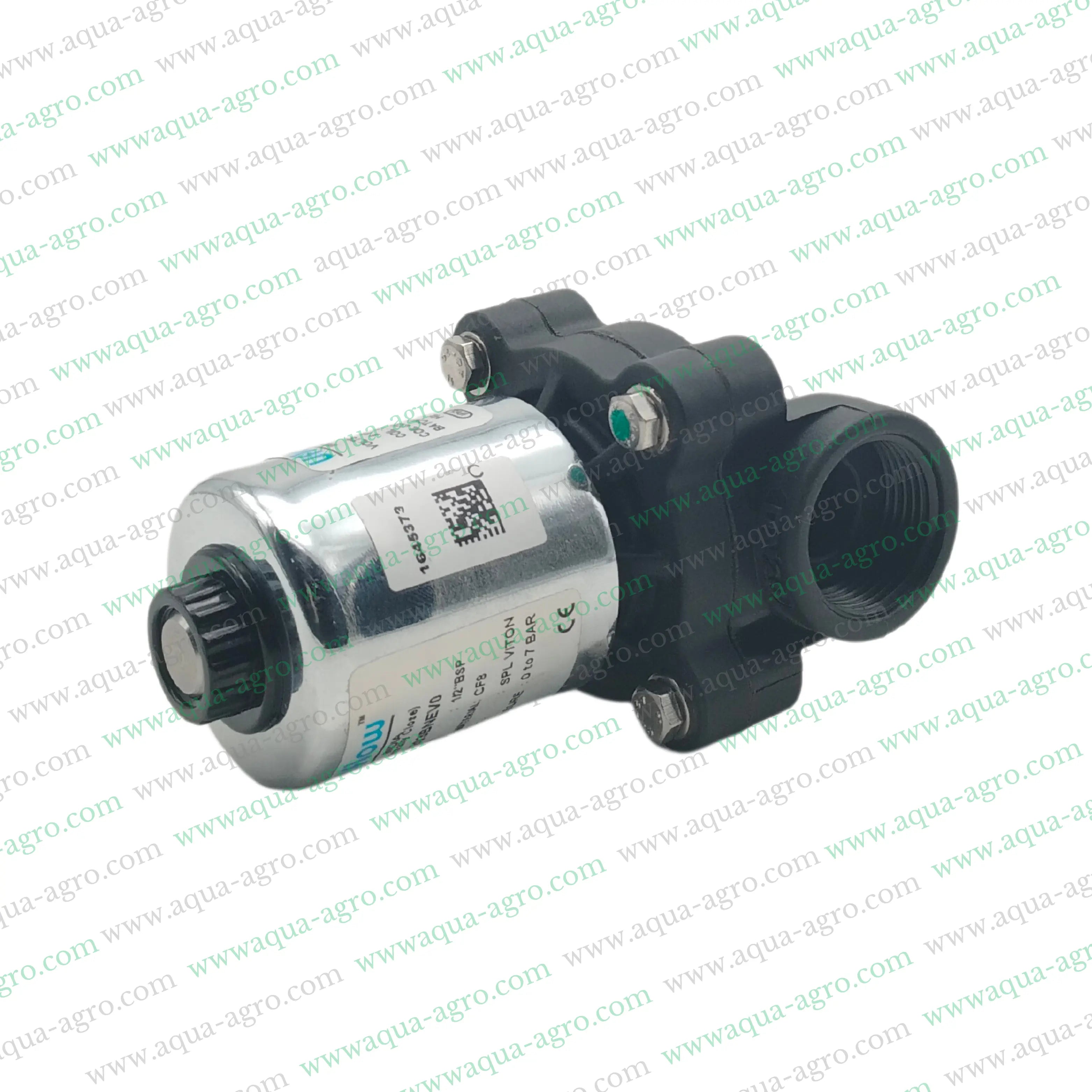 U-FLOW - Irrigation - Automation - Solenoid Valve - Plastic body - 24 VAC Coil - 0.75 inch (25MM) (F-THD) - with FLow Control