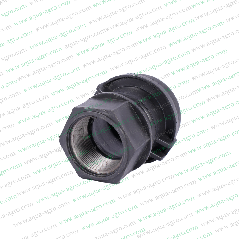 AQUA | HDPE SPINKLER FITTINGS 2INCH DUAL CLAMP PCN I/T