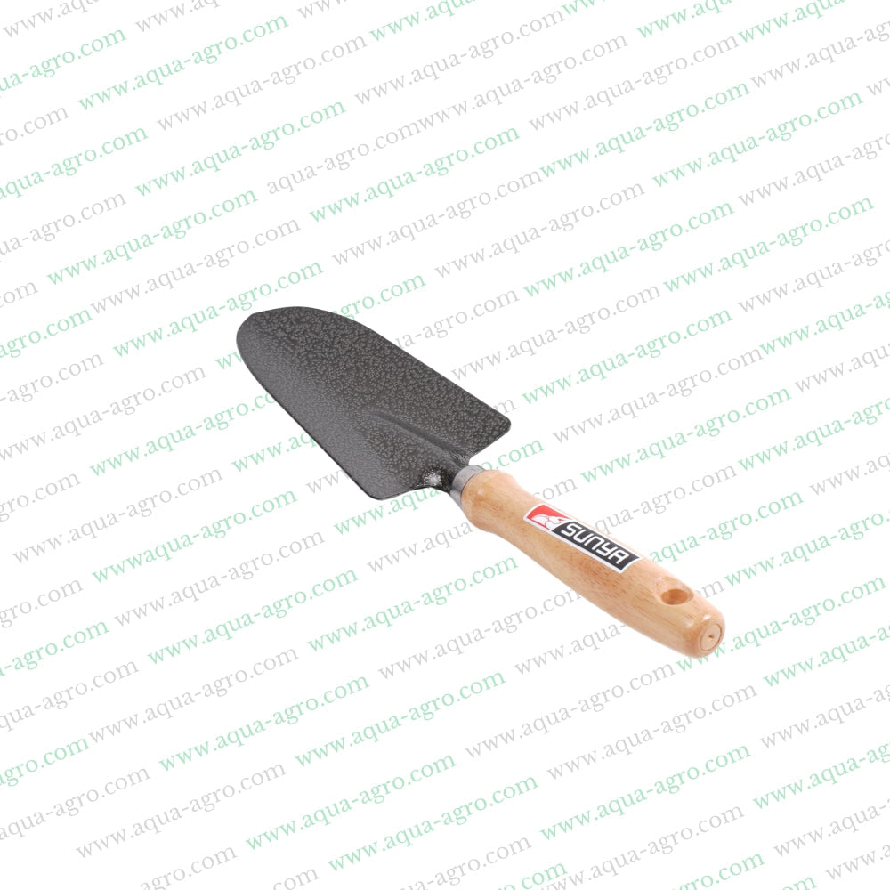 SUNYA (TAIWAN) - Garden hand tools - wooden handle - premium quality metal - Trowel / Scoop (big) - 710116