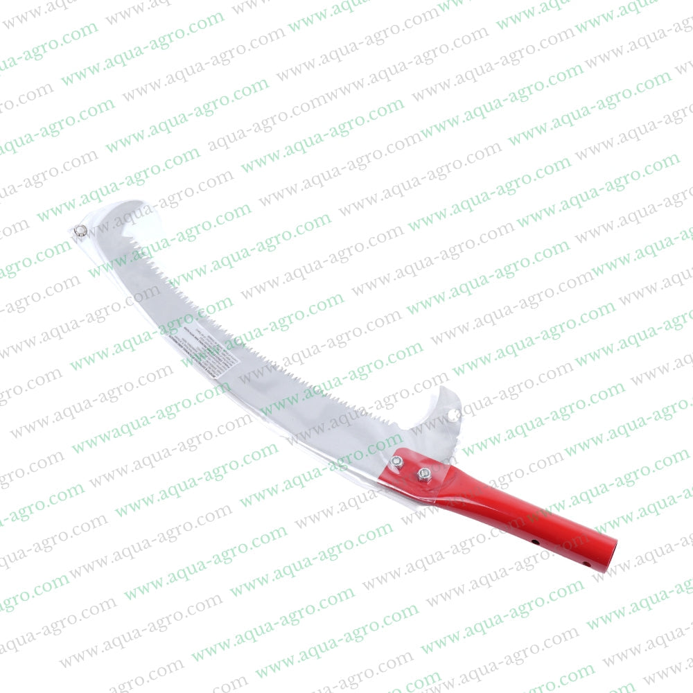 SUNYA (TAIWAN) - Pole Pruner saw - Metal handle with pole provision - Premium Curved double hook saw with Triple edge - heat treated blade - 10 inch cut - 630223 - K1