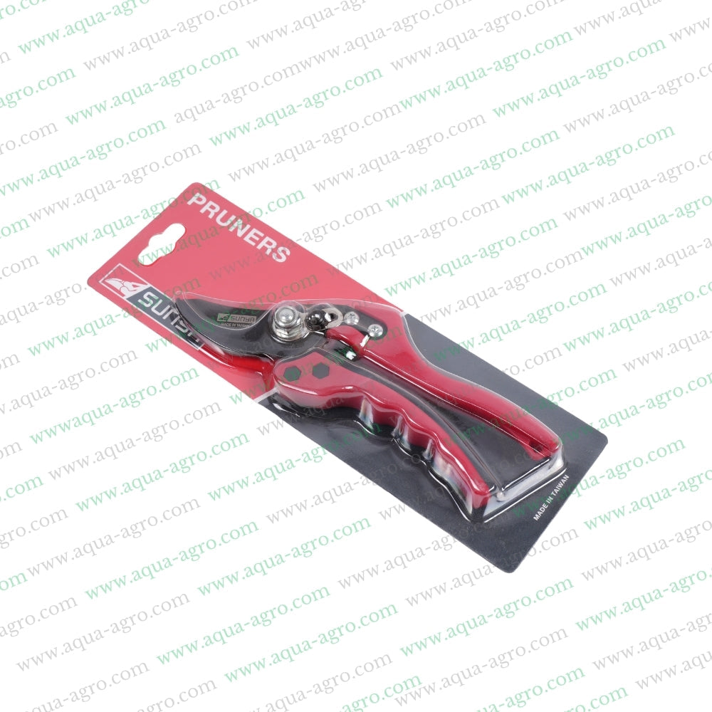 SUNYA (TAIWAN) - Pruner / Secature - Plastic handle - Premium Bypass blade - 18mm cut - 320139 / 22389